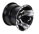 ITP 57-40070 10x8 4/110 3+5 SS112 Front/Rear Machined Sport Alloy Wheel